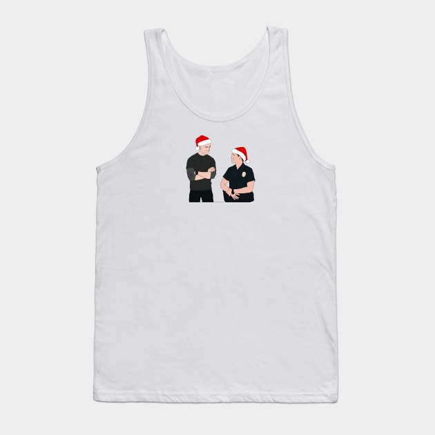 Chenford Christmas Tank Top by SabsArt05